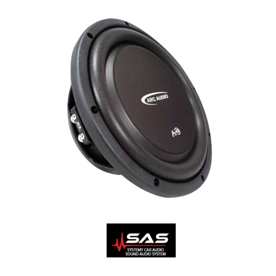 Subwoofer ARC Audio A10D2    Głośnik niskotonowy Subwoofer 10″ 25cm 2+2 Ohm